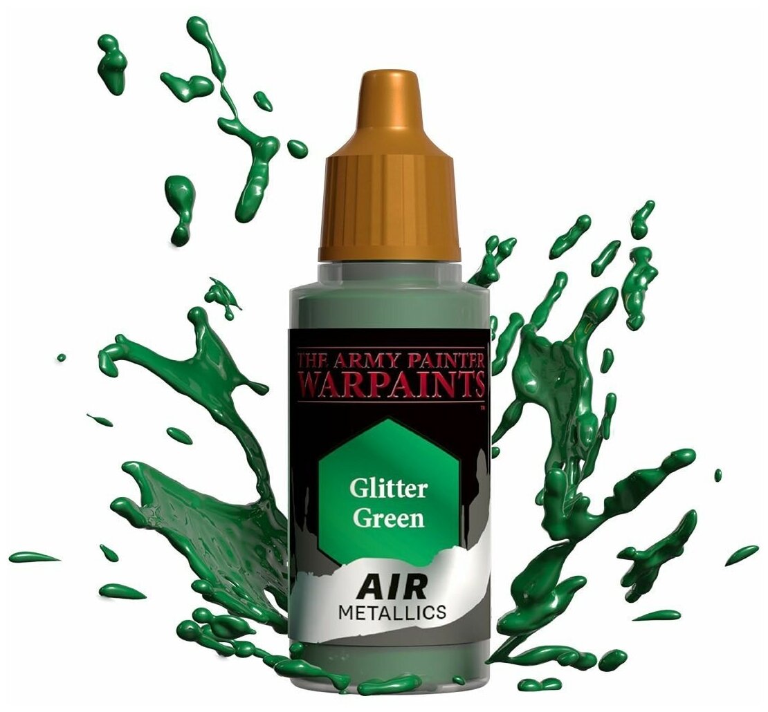 Акриловая краска для аэрографа Army Painter Air Metallic Glitter Green