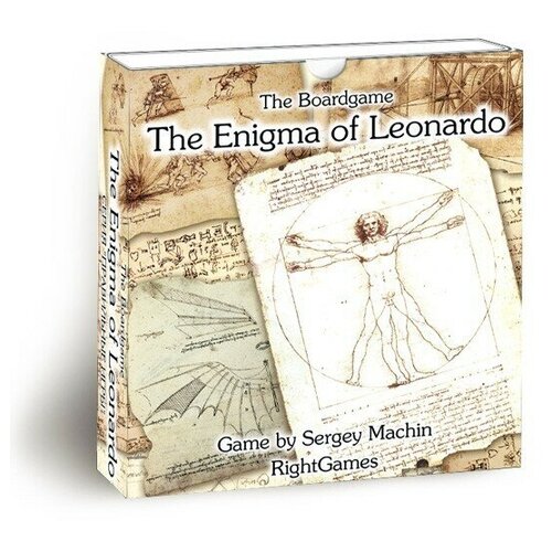 НИ - Загадка Леонардо на английском языке / The Enigma of Leonardo board game ни the kingdoms of crusaders board game настольная игра ордонанс на английском языке