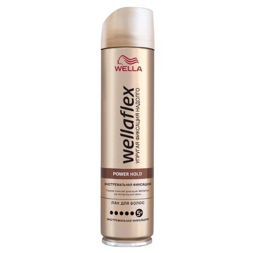 WELLAFLEX Лак для укладки волос Сила контроля экстремальная фиксация 250мл