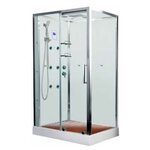 Душевая кабина Acquazzone Viktoria SL 120 R 120х90 с парогенератором - изображение