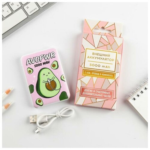 Внешний аккумулятор AVOPWR 5000 mAh 63 x 95 см 113200₽