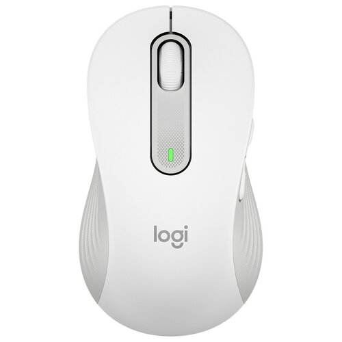 Беспроводная мышь Logitech Signature M650 L Left, белый logitech мышь logitech wireless mouse m350 white 910 005541