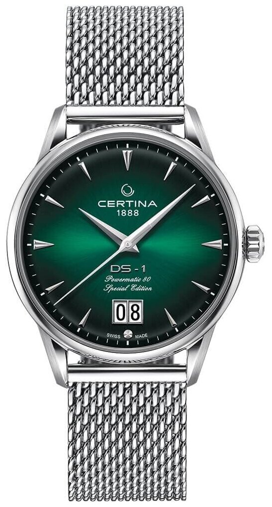 Часы Certina DS-1 Big Date C029.426.11.091.60 C0294261109160