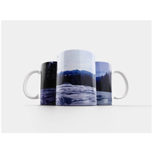 фото Кружка "снег, зима, природа" 320 мл lotsprints