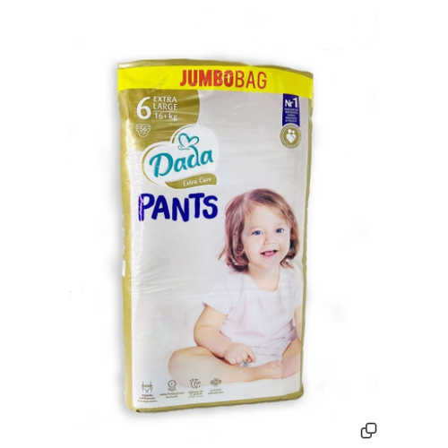 Подгузники-трусики Dada Extra Care 6 Extra Large (16+ кг), 56 шт