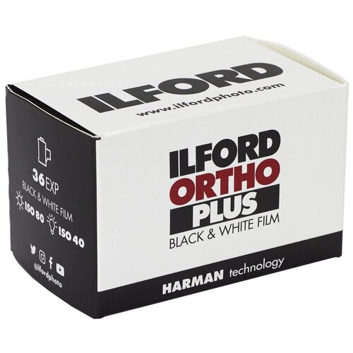 Фотопленка Ilford ORTHO Plus 80, 36 кадров фотопленка ilford fp4 plus 125 36 кадров
