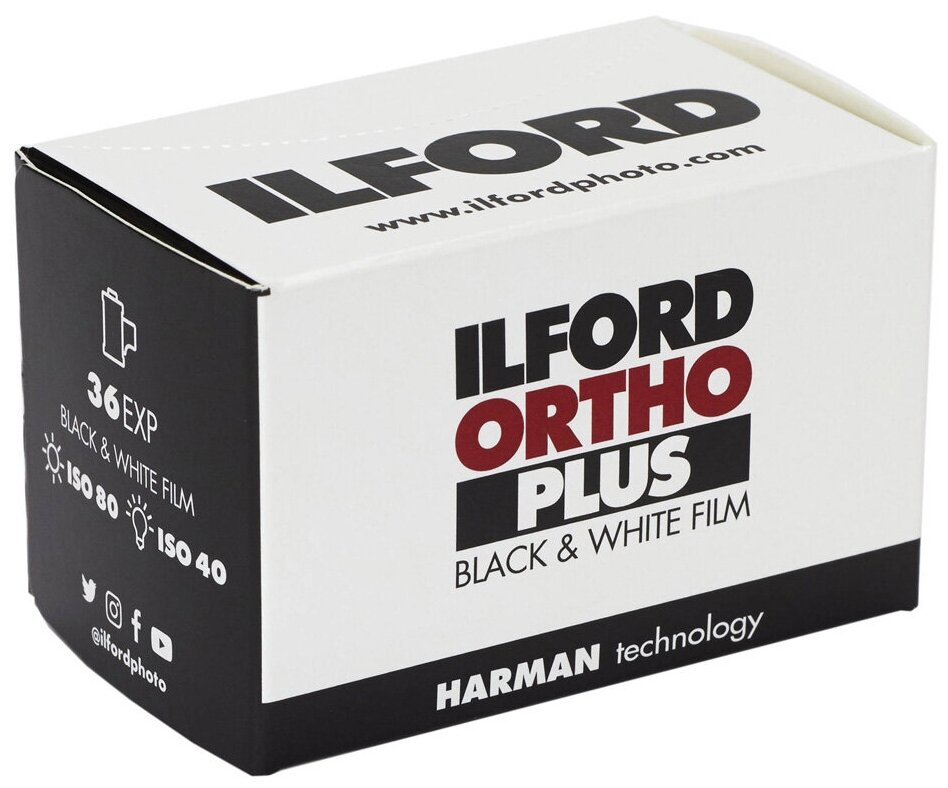 Фотопленка Ilford ORTHO Plus 80 36 кадров