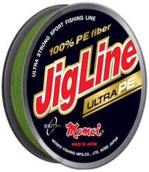 Плетеный шнур Jigline Ultra PE 85, 0.06 мм, хаки