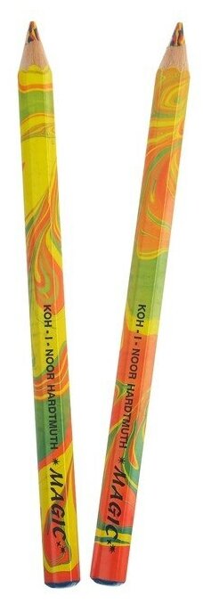 Набор 2шт карандаш с многоцветным грифелем K-I-N Magic, утолщенный 3405000031TD (1181215) 4860215