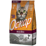 Сухой корм оскар для кошек всех пород с индейкой 2 кг - изображение