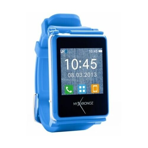 Умные наручные часы MyKronoz ZeNano Blue синие SW для смартфона 399000₽