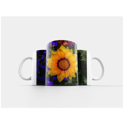 фото Кружка "красочные цветы, природа, сад" 320 мл lotsprints