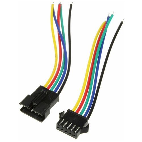 Разъем с проводом JST, Коннектор выводной SM-5pin 