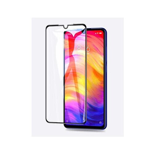 Противоударное стекло LEIWEI для дисплея Xiaomi Redmi Note 8 Pro тех.упаковка черный