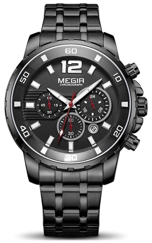Наручные часы Megir, черный
