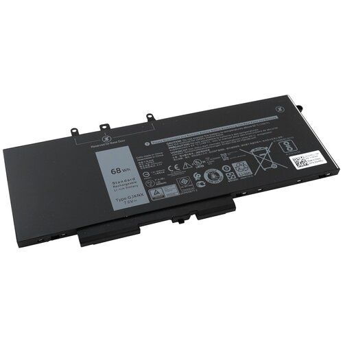 Аккумулятор GJKNX для Dell Precision 15 3520 / Latitude 5480 / 5490 8500mAh аккумулятор kingsener gjknx для ноутбука dell latitude e5480 5580 5490 5590 для dell precision m3520 m3530 gd1jp 7 6 в 68 вт ч