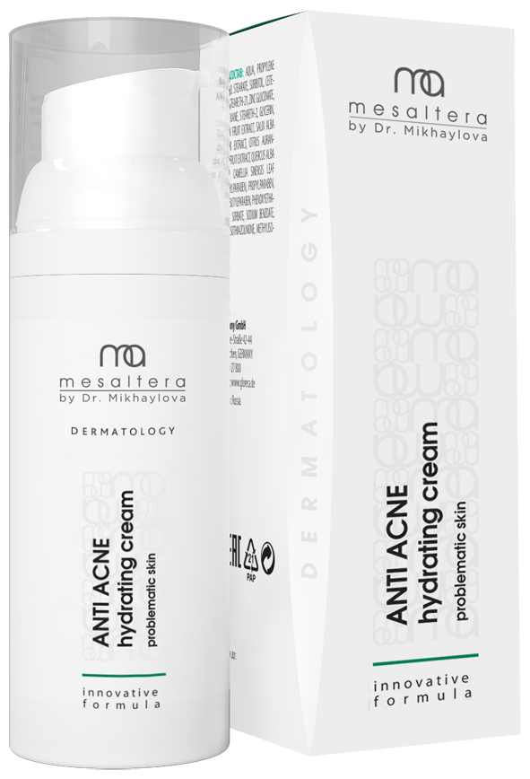 MESALTERA by Dr. Mikhaylova Анти-Акне Увлажняющий крем Anti Acne Hydrating Cream, 50 мл