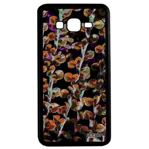 фото Противоударный чехол на телефон // galaxy grand prime // "ветви" дизайн верба, utaupia, цветной