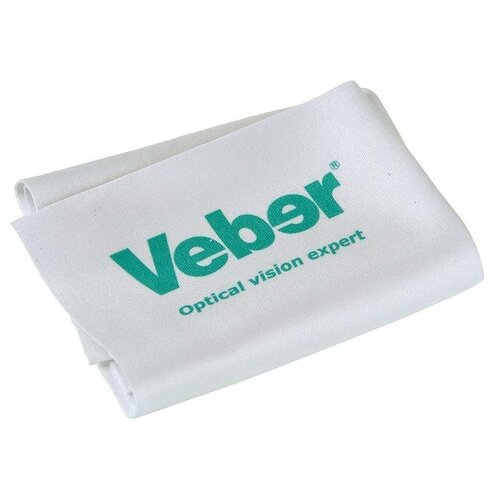 Салфетка для ухода за оптикой VEBER салфетка для линз из микрофибры красная stylion