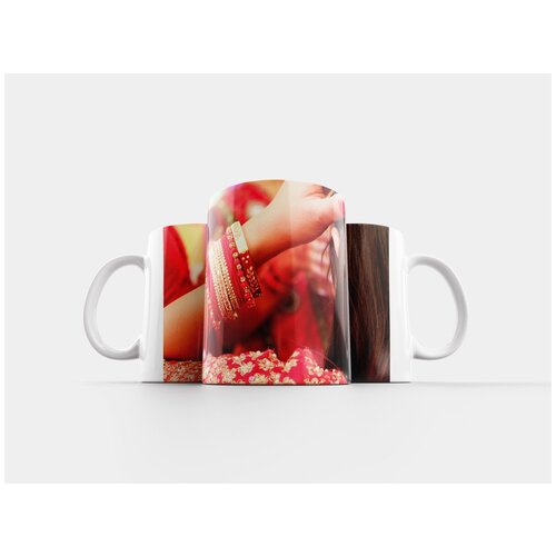 фото Кружка "бенгалы, женский пол, индийский брак" 320 мл lotsprints