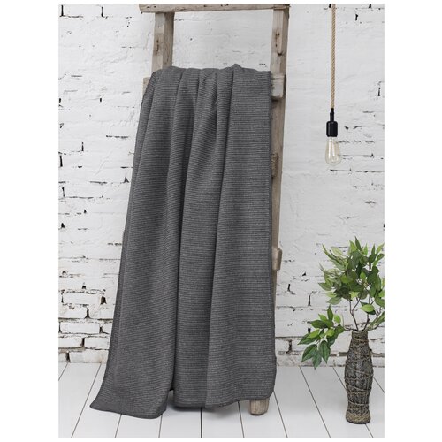 фото Плед karna oslo 3506, 130 х 170 см, антрацит