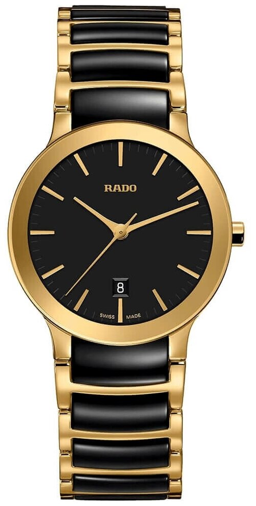 Наручные часы RADO, черный, золотой