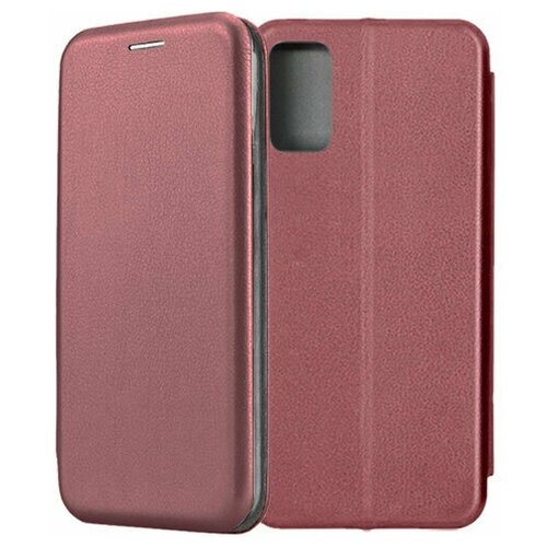 Чехол-книжка Fashion Case для ZTE Blade A71 темно-красный чехол книжка fashion case для zte blade a51 золотой