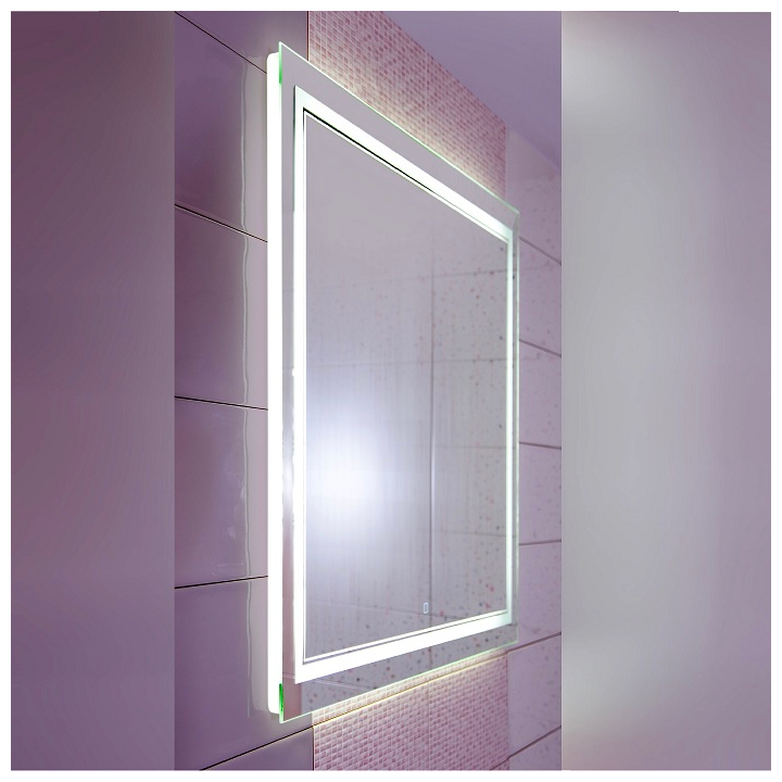 Зеркало Эстель-2 60 с подсветкой LED, сенсор на зеркале - фотография № 5