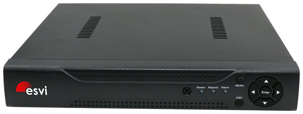 EVD-6104HM1-2 гибридный AHD видеорегистратор, 4 канала 1080N*25к/с, 1HDD