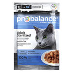 ProBalance 85г Sterilized для кастрированных кошек, пауч, 25шт Арт. ProbalP04 - изображение