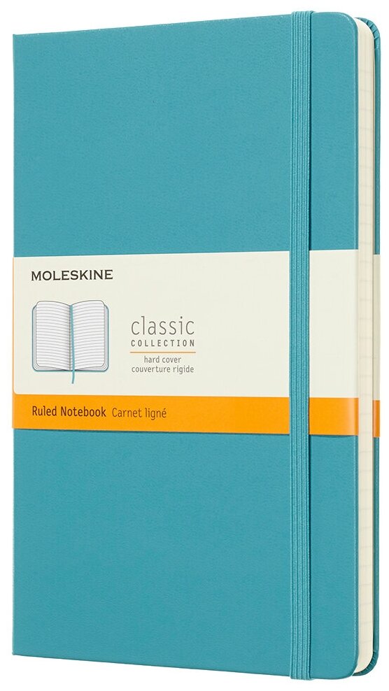 Блокнот Moleskine Classic (в линейку) Large голубой