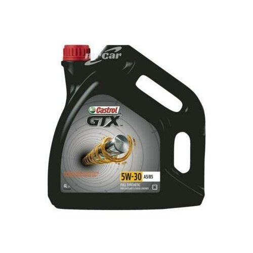 фото Castrol 15be03 моторное масло gtx 5w-30 a5/b5 4 l