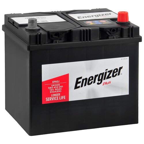 Аккумулятор Energizer Plus EP60J 60 Ач 510А обр. пол.