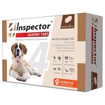 Инспектор Quadro Tabs таблетки для собак более 16 кг, 4 таб упаковка - изображение