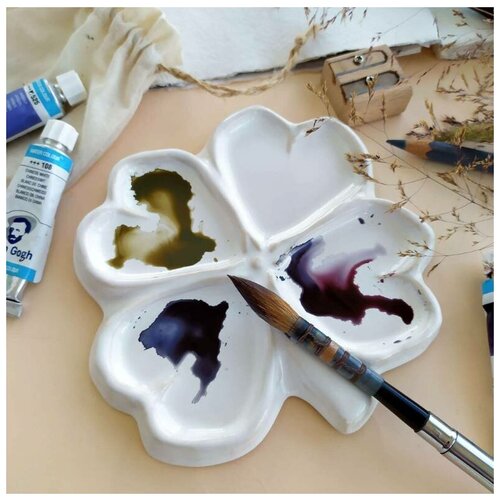 Палитра художественная керамическая 