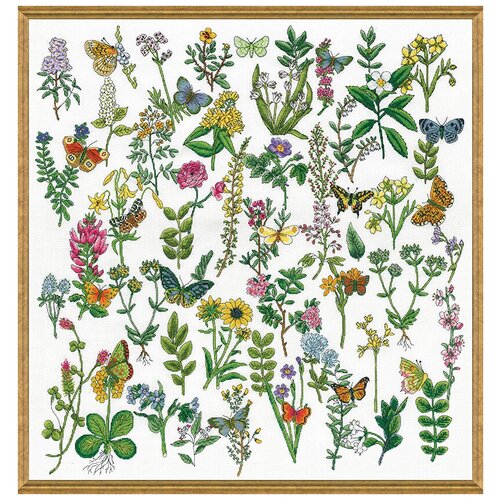 Набор для вышивания Design Works 3424 Красота Ботаники набор для вышивания цветочные мотивы 1 набор