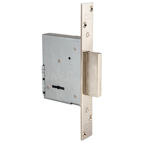 Замок врезной сувальдный 40.751.42 (с отв. планкой, без накладок)