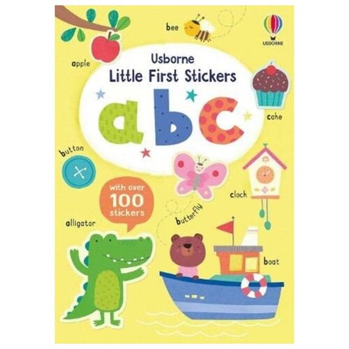 Usborne Little First Stickers abc