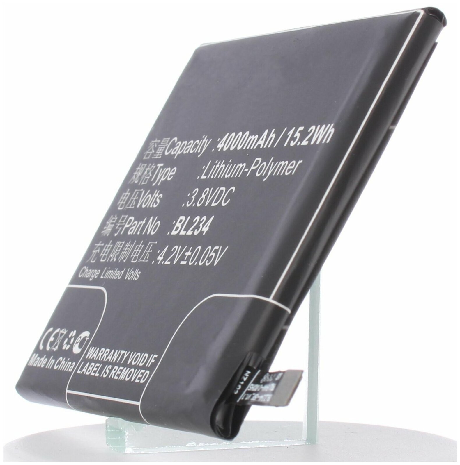 Аккумулятор iBatt iB-U1-M891 4000mAh для Lenovo P70-A, A5000, VIBE P1m, P70-T, P70t, A5000 DUAL,