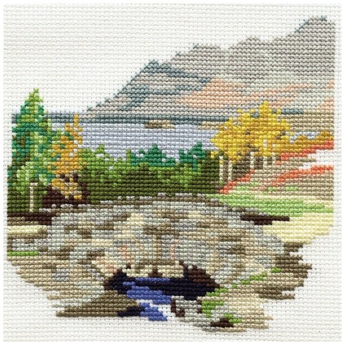 Набор для вышивания Derwentwater 14DD101 Ashness Bridge derwentwater designs fp05 summer wild flowers набор для вышивания 41 x 33 см счетный крест