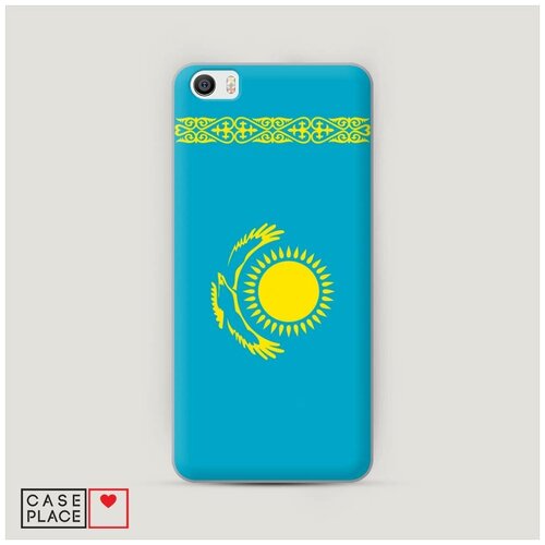 фото Чехол пластиковый xiaomi mi5 флаг казахстана 1 case place