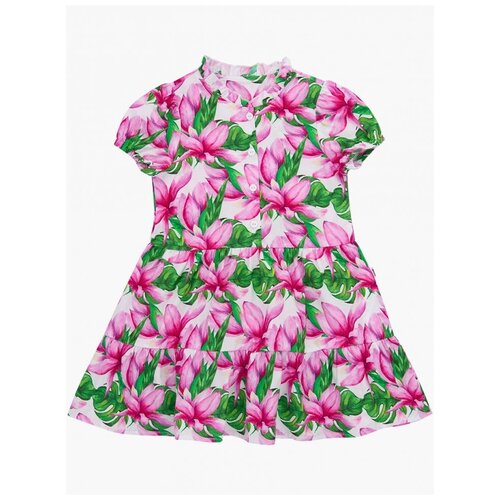 Платье Mini Maxi, размер 110, мультиколор юбка mini maxi размер 110 мультиколор