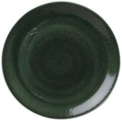 Тарелка мелкая «Везувиус», 20 см., зеленый, фарфор, 12030567, Steelite