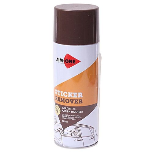 Удалитель наклеек и следов клея 450мл аэрозоль Sticker Remover AIM-ONE SR-270