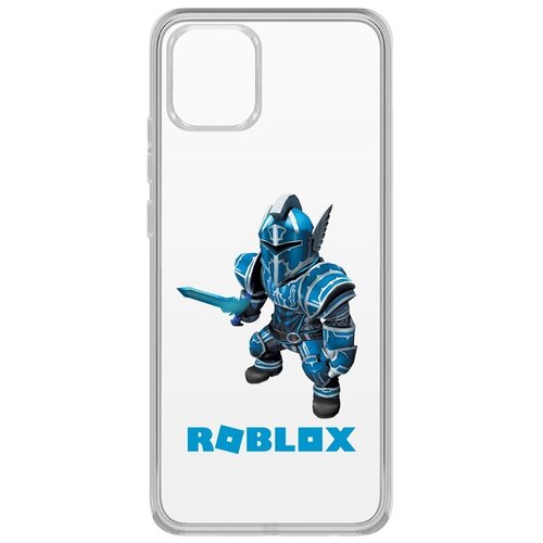 Чехол-накладка Krutoff Clear Case Roblox-Рыцарь Алар для Samsung Galaxy A03 (A035) чехол накладка krutoff clear case roblox рыцарь алар для xiaomi redmi note 8t