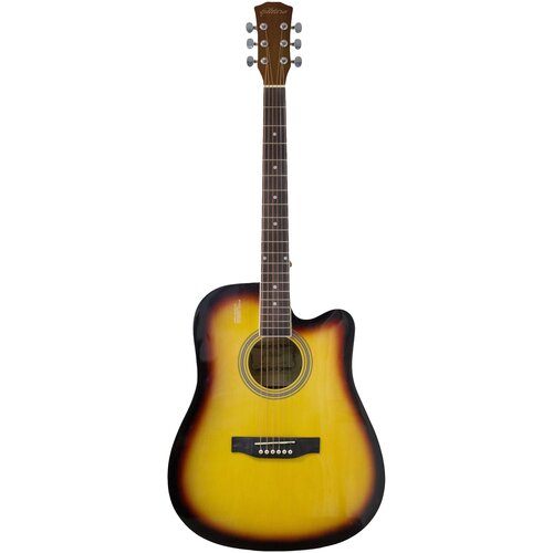 Акустическая гитара 41 Дюйм Elitaro E4110 SB акустическая гитара elitaro e4110 bls