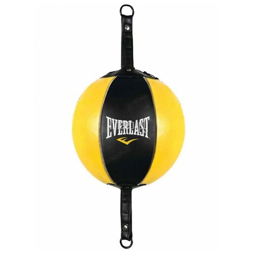 Груша на растяжках Everlast 15см черная,желтая