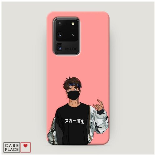 фото Чехол пластиковый samsung galaxy s20 ultra в маске 2 case place