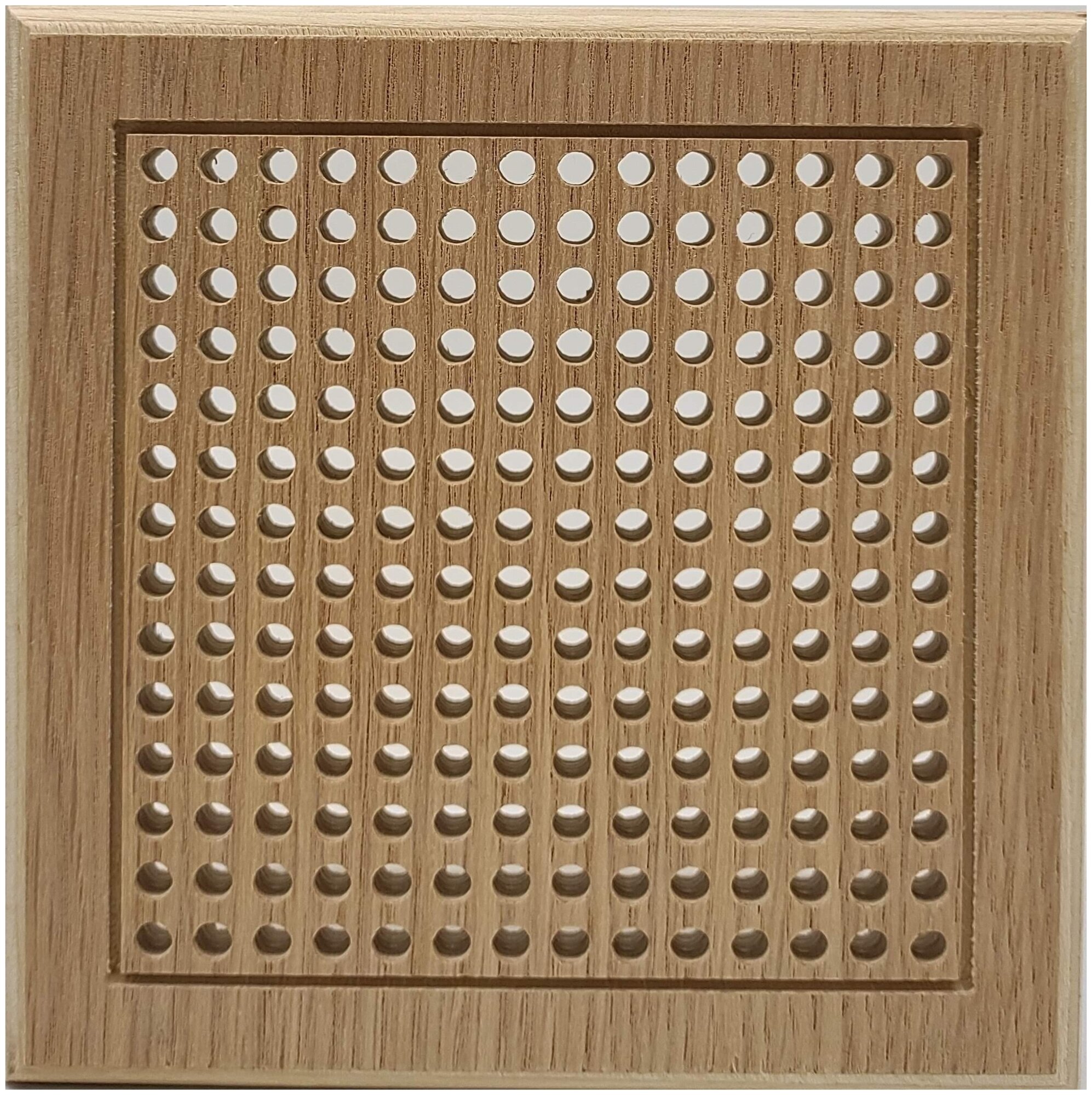 Решетка декоративная деревянная на магнитах Пересвет К-05 150х150мм