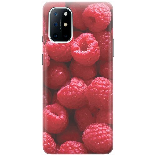 фото Re:pa накладка transparent для oneplus 8t с принтом "малинки"